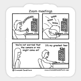 Zoom meetings Sticker